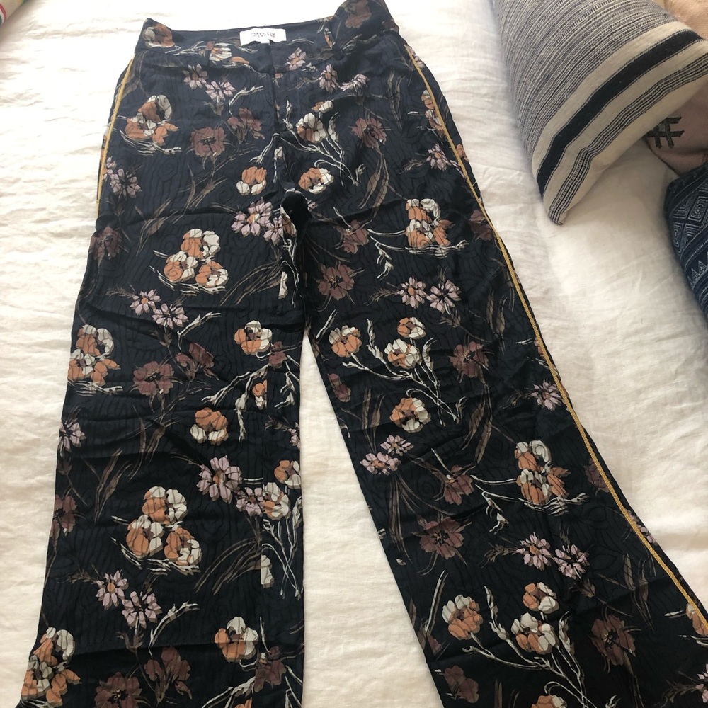 Derek Lam 10 Crosby Silk Pants Sz 4 $425